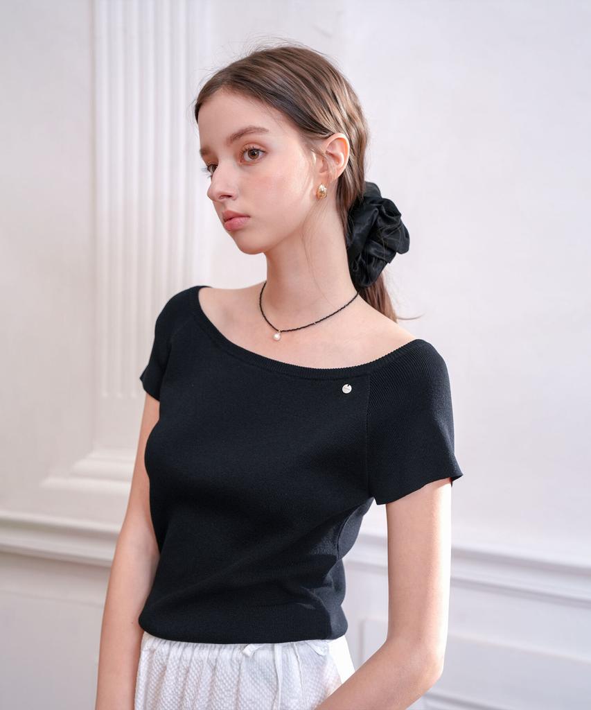 PIGMENT Off-Shoulder Knit (Tdsw260404)