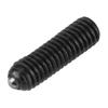 10pcs M3 Screw Thread Hex Socket Carbon Steel Ball Spring Plungers Set (M3*12)