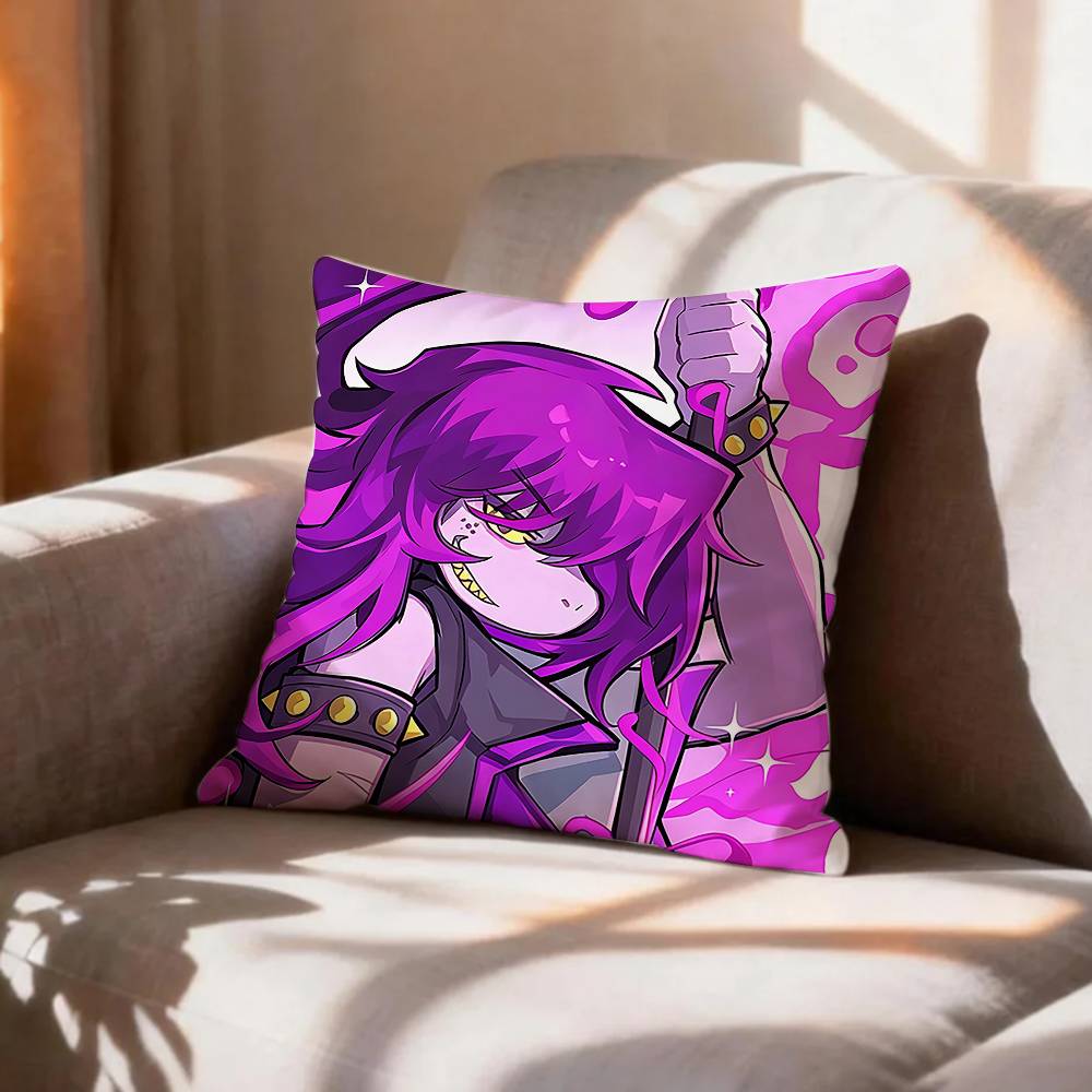 COOL DDeltaruneS Susie Pillow Case Pattern Printed Pillowcase For Living Room Sofa Cushion Cover