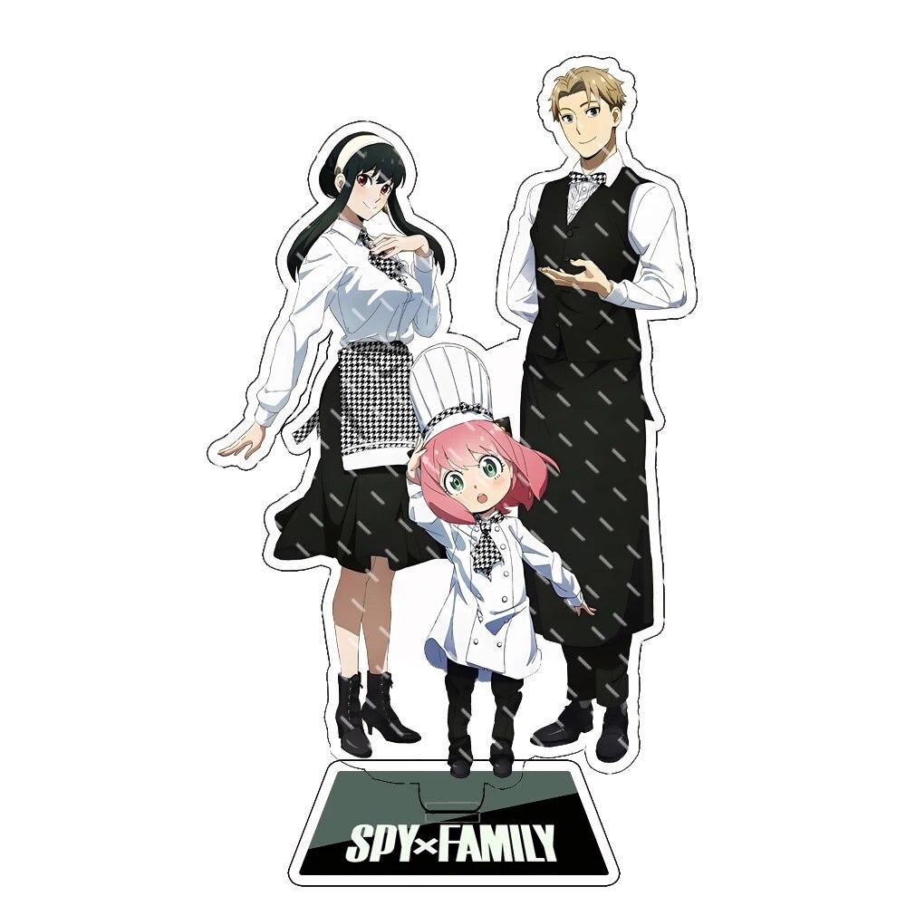 Anime Spy X Family Figure Cosplay Acrylic Stand Twilight Loid Forger Yor Forger Anya Forger Model Plate Collection Props Gifts