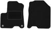 Black Front Floor Mats For: KIa eNiro / Niro EV Crossover (2016-)