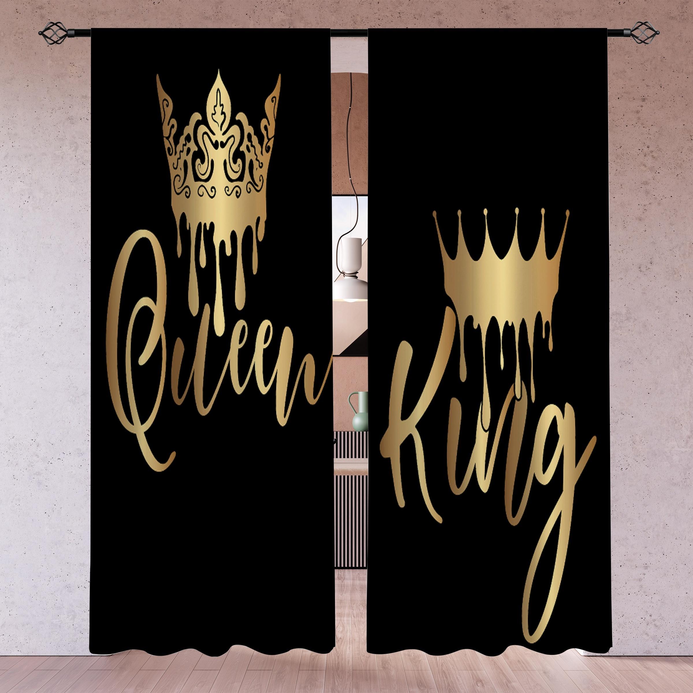 

2 шт. полупрозрачных штор с принтом в виде сердца ко Дню святого Валентина для гостиной, игровой комнаты, спальни, многофункционального декора из полиэстера и карманов 2x50W130H(CM)&hook