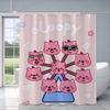 Shower Cute anime Loopys Curtain Waterproof Polyester Fabric Paint Colorful Bath Curtains Home Bathroom Decor Curtain With Hook