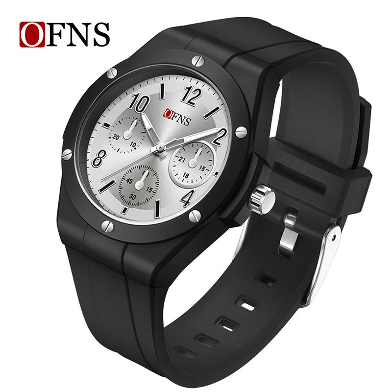 Oufanni Unisex High School Waterproof Quartz Watch for Students - Luminous, Ideal for Exams