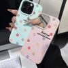Colorful Flower Lichee Pattern Silicone PhoneCase ForlPhone 17 16 11 12 13 14 15 Pro Max 14 15 16Plus Candy Soft Cover Case