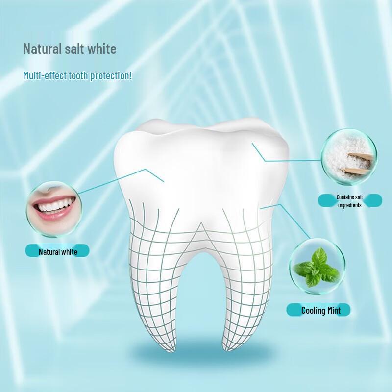 NICE Natural Salt Whitening Toothpaste (2x200g)