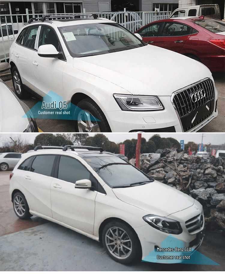 Aluminum Roof Rack Crossbars for Chery Tiggo 3X/5/7/8/9: Convert to Luggage Boxes and Frames
