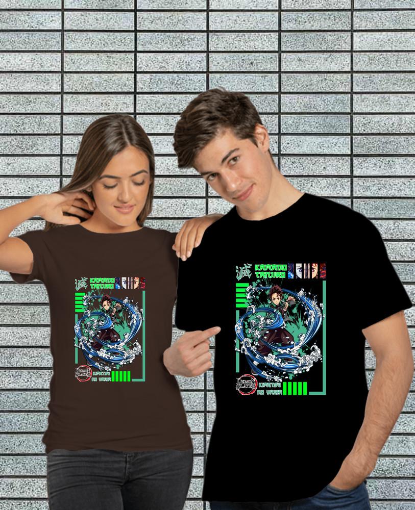 

Tanjiro Demon Slayer Manga Strip Anime Unisex Tshirt T-Shirt Tee ALL SIZES 2XL