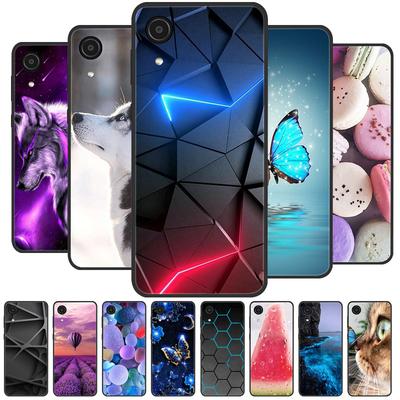 Pro Samsung Galaxy A03 Core Pouzdro Silikonové Měkké Pouzdro na Telefon Pro Samsung A03 Core A032F A03Core Zadní Kryt A 03 Core černé TPU pouzdro