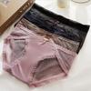 Regular Full Cute Adult Sheer [HINICE] Women's Shorts, Lace, Satin, Back, Underwear, Women's, Shiny, See-through, Sexy, Panties, Cute, Lingerie, (5