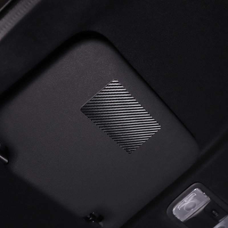 Pentru Honda N-BOX JF3 JF4 2017- PVC Fibră de Carbon/Negru Consola Centrală Auto Oglindă Cosmetică Autocolant Trim Car