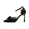 High-heeled Sandals  Summer Fairy Style Pointed Toe Hollow High-heeled Shoes Women Korean Version Shallow Mouth Stiletto Shoes Women