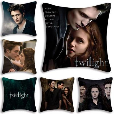 Popular Movie 'Twilight' Double-sided Printed Pillowcase For Bedroom Living Room Sofa Decoration Home Cushion Pillowcase