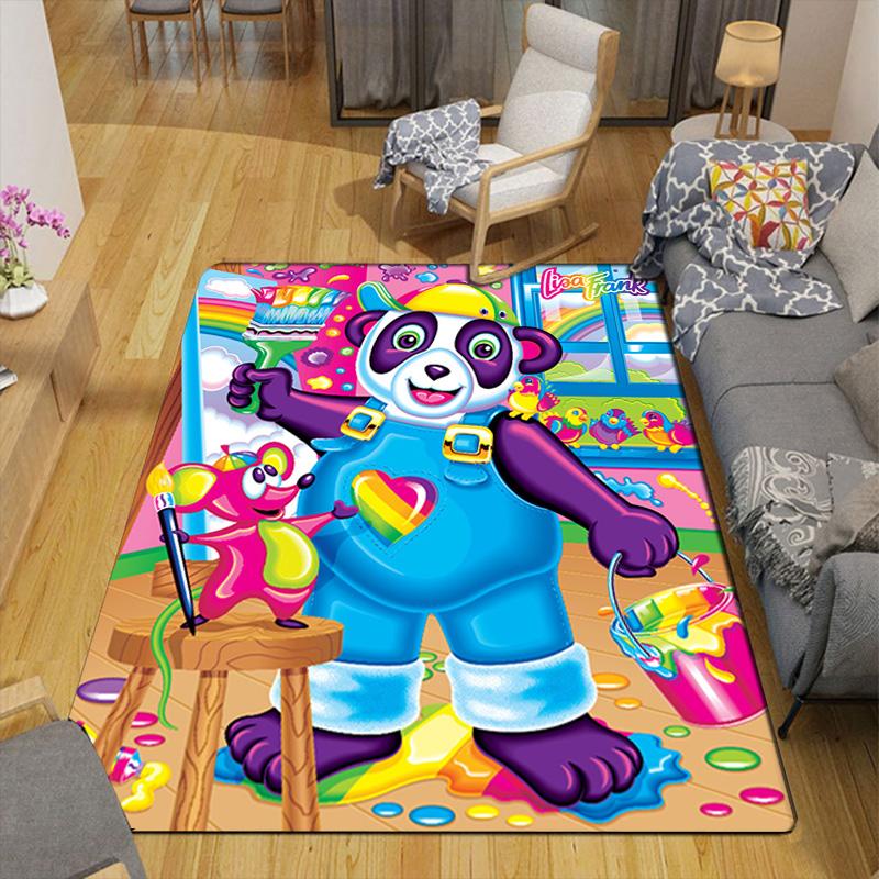 Lisa Frank Rug Floor Mat for Living Room or Bedroom Soft and Comfortable Carpet a Gift for Birthday and Holiday.DFDT261018064