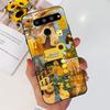 For LG V35 ThinQ Case Cover For LG V40 V50 V50S ThinQ Shockproof Silicone Cases Fashion Flower Soft Funda For LGV50 ThinQ Bumper