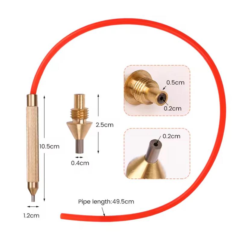 Produs de Laborator Dentar Mașină de Sablat Mâner Stilou Duza cu Vârf din Oțel Tungsten Accesorii Dentare