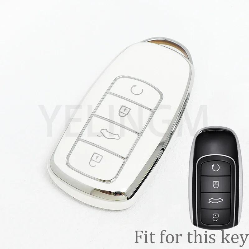Pour Chery Omoda 5 C5 Tigo 7 8 Pro Max Tigo 7 8 Plus Arrizo 5 Plus jaecoo 2023 Porte-clés Accessoires Clé de Voiture Support Étui Couvercle de Clé
