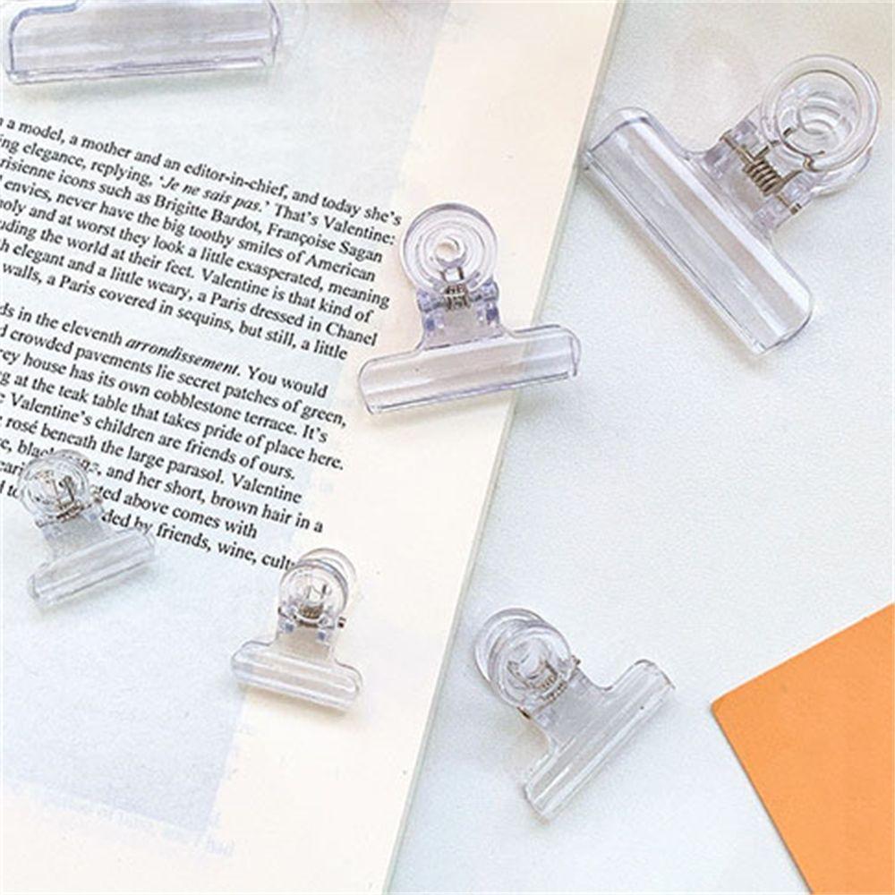 Durable Bill Clip School Stationery Office Supplies Clamps Binding Supplies Paper Clips Binder Clip