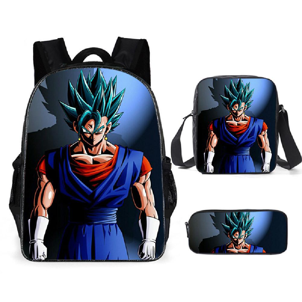 Аниме Периферия Рюкзак Dragonball Студенческая Школьная Сумка Укун Полиэстеровый Рюкзак Сумка Через Плечо pencil bag
