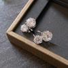 Zirconia Double Layer Ear Cuff Clip, Elegant & Personalized Design, High-End Light Luxury Ear Jewelry