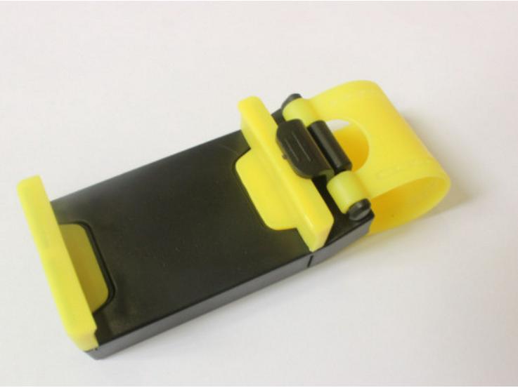 Car Steering Wheel Phone Holder Clip Accessory