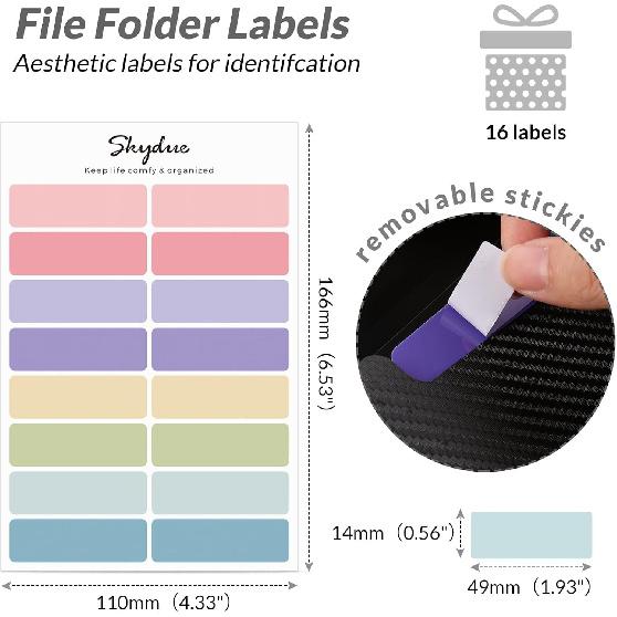 SKYDUE Accordion File Organizer, Expanding File Folder with 7 Pockets, Portable Receipt Paper Bill Document Organizer, Letter/A4 Size Filing Folder