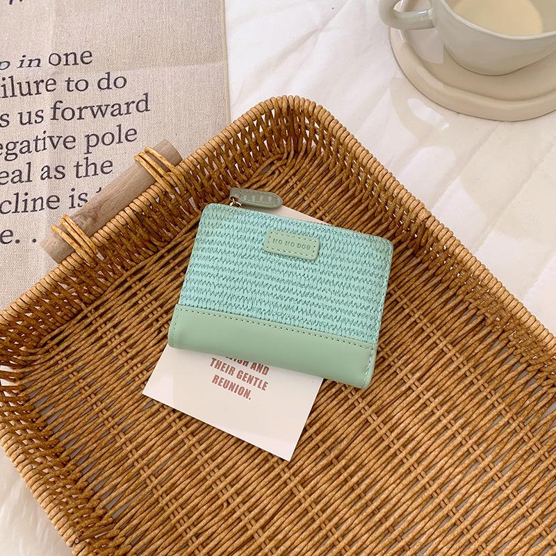 Ins Wallet Women's Simple Short Model New 20% Off Multi-function Women's Wallet Folding Wallet Short Clutch Bag