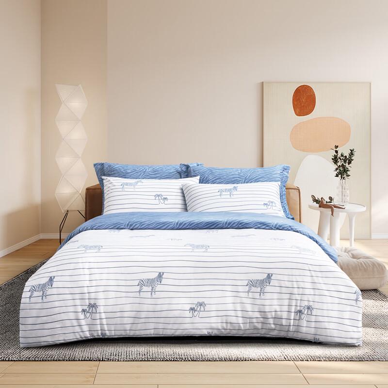 Mercury Home Textiles Хлопковое Антибактериальное Постельное Белье 4-Piece