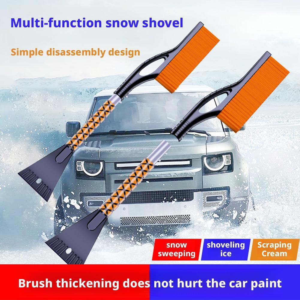 Car Snow Brush With Ice Scrapers For Car Windshield And Window Car Snow Scraper And Brush With Ergonomic Foam Grip Snow Sho A8g1