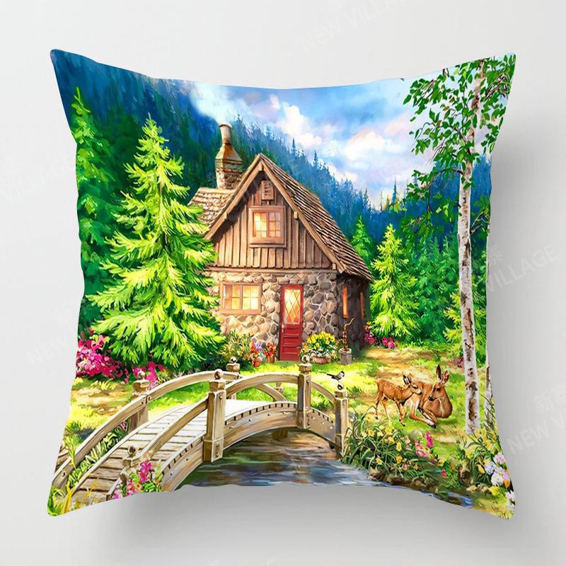 Home Living Room Decoration Cushion Covers Short Plush Throw Pillow Cover45*45 Pillowcase 40X40Cm 50X50 45X45