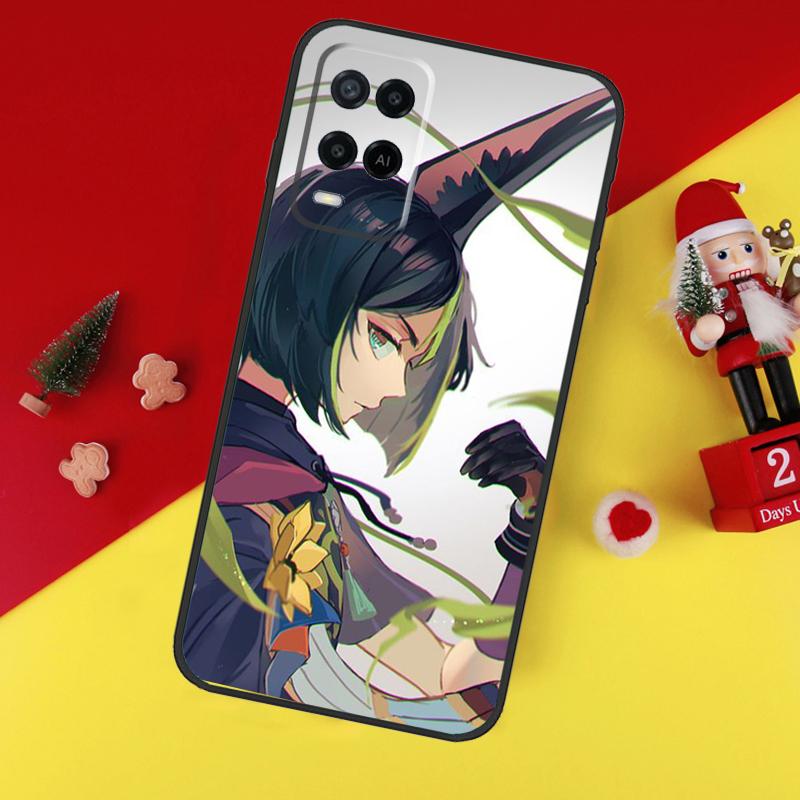 Genshin Impact Tighnari Case For Oppo A38 A18 A58 A78 A98 A74 A94 A54 A80 A60 A40 A96 A76 A16 A15 A17 A57 A5 A6 Pro