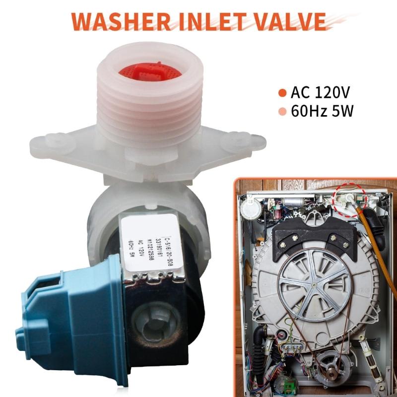 W10212598 Washing Machine Inlet Adapter for AP6017175 WPW10212598 PS11750470 Washer Water Inlet Solenoid Adapter Replacement
