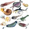 Ancient Marine Life Model: Trilobite, Eurypterid, Pikaia, Sea Scorpion, Nautilus Toy