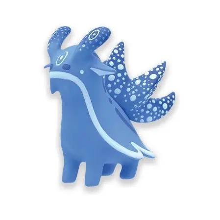 Fantasy Monster Gashapon Toys Sea Hare Sea Slug Sea Unicorn Creative Fashion Action Figure Model Ornaments Toys 5cm