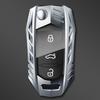 Kryt klíče od auta s výklopným mechanismem z lehkých slitin pro VW Volkswagen Golf 7 MK7 Tiguan MK2 pro Seat Ateca Leon FR 2 Ibiza Škoda Octavia bezklíčové ovládání