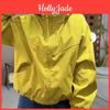 Hooded Women Fashion Jacket Short Streetwear Double Zipper Coat Casual Top Loose Outerwear Students Jackets Spring Autumn 2025