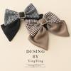 Fashion Sense Hair Bow Clips Temperament Black Hair Clip Cute Trendy Girls Hair Accessories 2025
