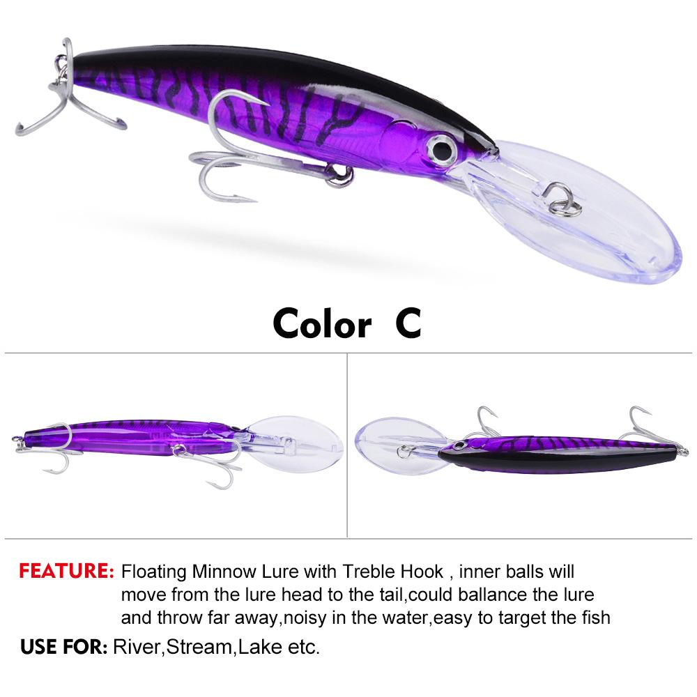 Long Throw Rice Nuolure Bait 17cm/19.5cm/22.5cm Sea Fishing Mackerel Golden Spear Bait Biomimetic False Bait