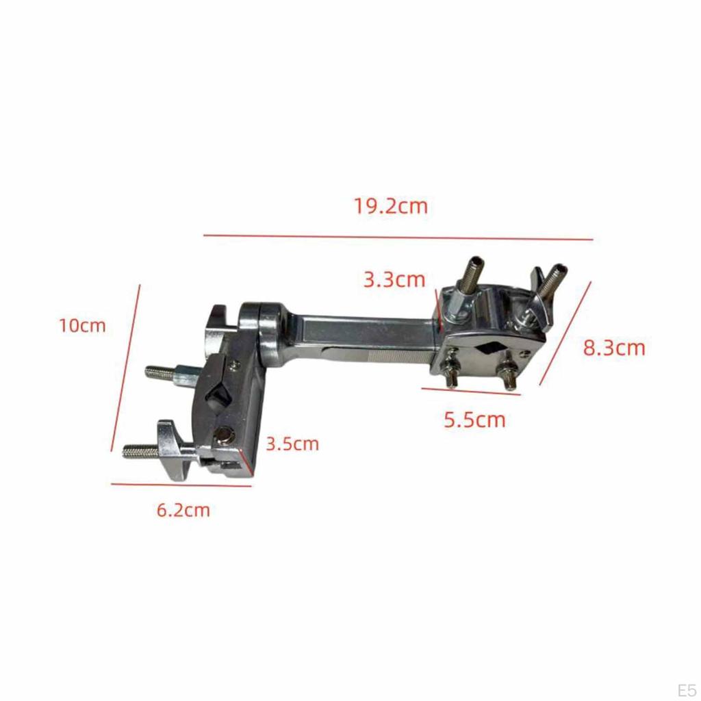 Drum Clamp Mount Cymbal Stand Multi Clamps Hardware Extension Rack Percussion Mounting for