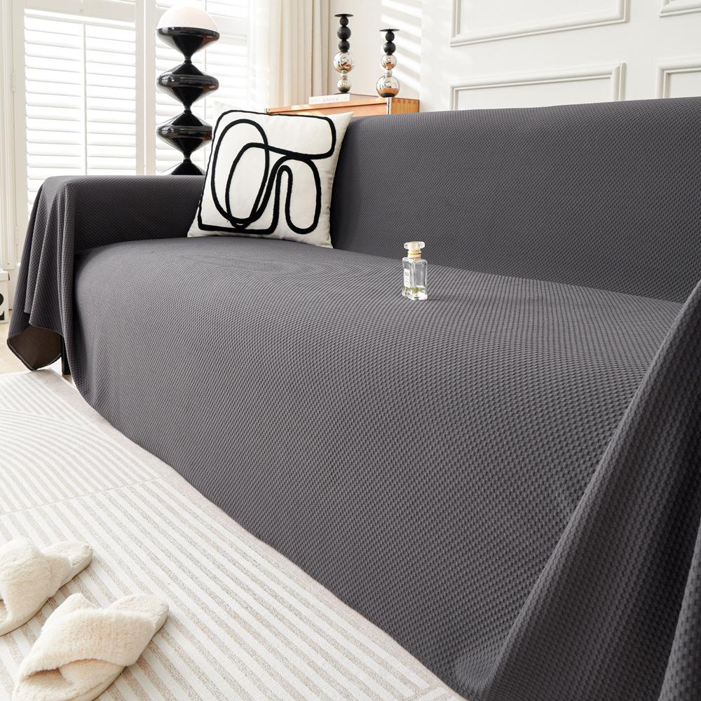 Simple Sofa Towel Cover Cloth Non-Slip Anti-Wrinkle Sofa Cushion Four Seasons Universal High Sense All-Inclusive Modern Sofa Cover