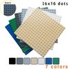 Single-sided Baseplates 16x16 Dots DIY Building Blocks Brick 3867 6098 MOC Educational Assemblage Construction Toys for Children