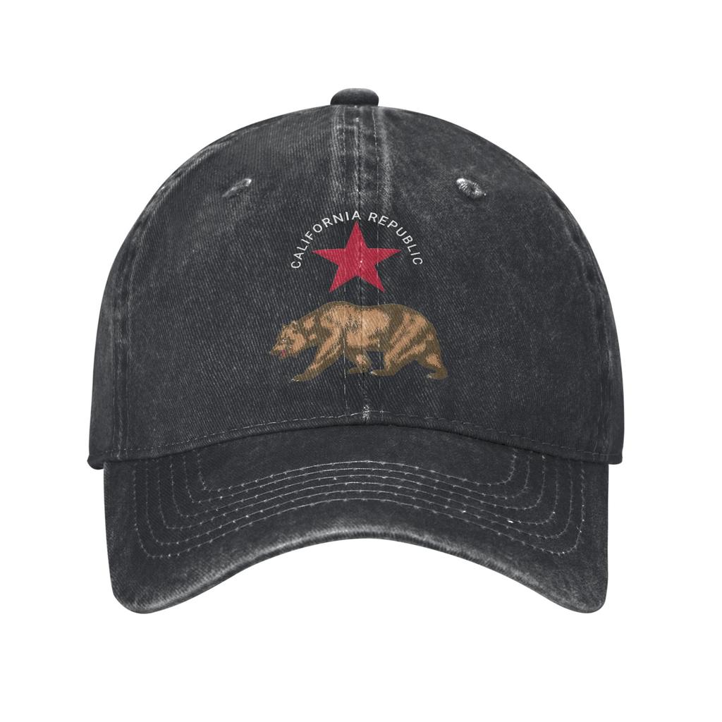 Republic California Baseball Caps Merch For Unisex  Adjustable Trucker Hat
