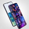 Universe Starry Sky Moon Phone Case for Samsung Galaxy A55 A35 A17 A07 A15 A13 A25 A51 A71 A72 A73 A32 A52 A52S A41 5G Soft TPU