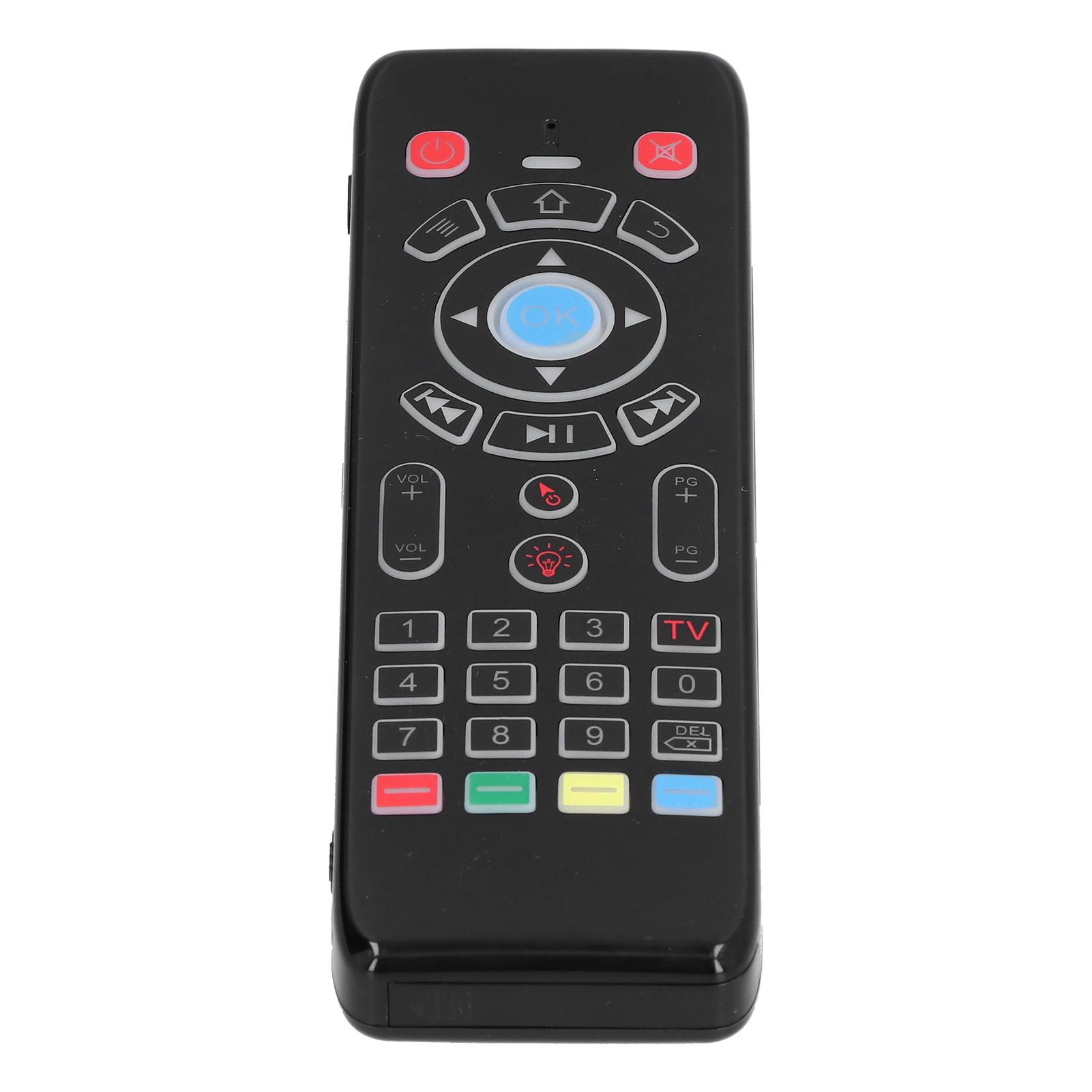 

Пульт дистанционного управления мышью Беспроводной голосовой ввод Ручное управление 2.4G Клавиатура с подсветкой Устройство управления телевизором