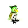 Handmade Mini Murano Glass Owl Figurine Cute Bird Animal Statue Home Desktop Decor Ornament Perfect Festive Party Gift for Kids