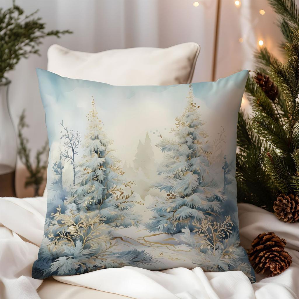 New Christmas Pillow Cover Premium Luxury Santa Home Sofa Cushion Cover Premium Durable Quality Useful Practical