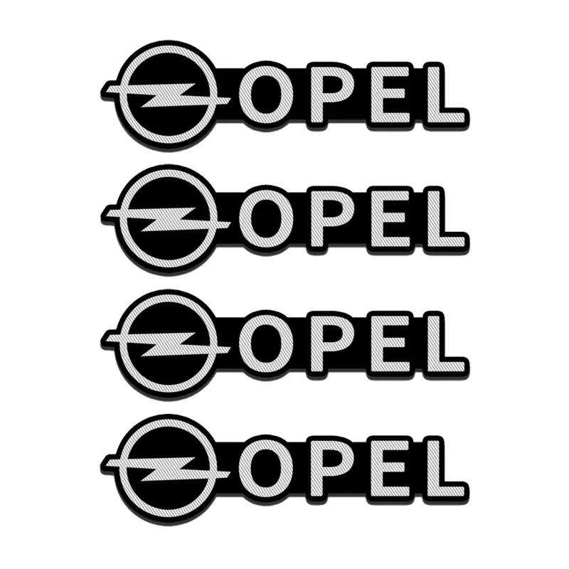 Pegatinas de altavoz con logo estéreo 3D para coche, accesorios Para Opel Corsa Astra Insignia Vectra Zafira Meriva Mokka Grandland Vivaro a Auto