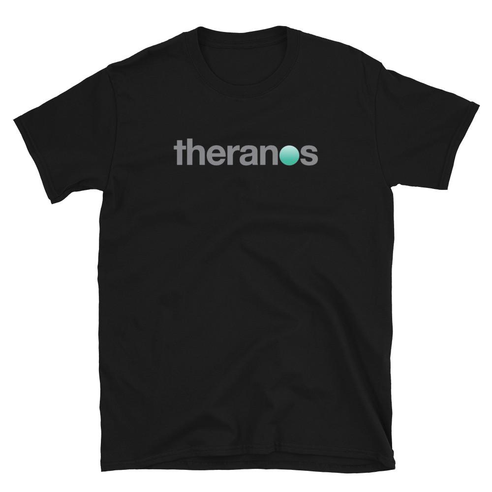 

Theranos Logo Shirt Elizabeth Holmes Printed TShirt Unisex T-Shirt M