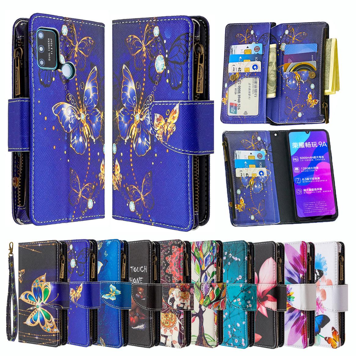 

Многофункциональный магнитный кошелек Циппер Кошелек Сцепление Shock Обложка Flip Кредитная карта Кожаная чехол для Samsung Galaxy A01 A01 A71 A50 A10 A10 S20 S10 S20 S20