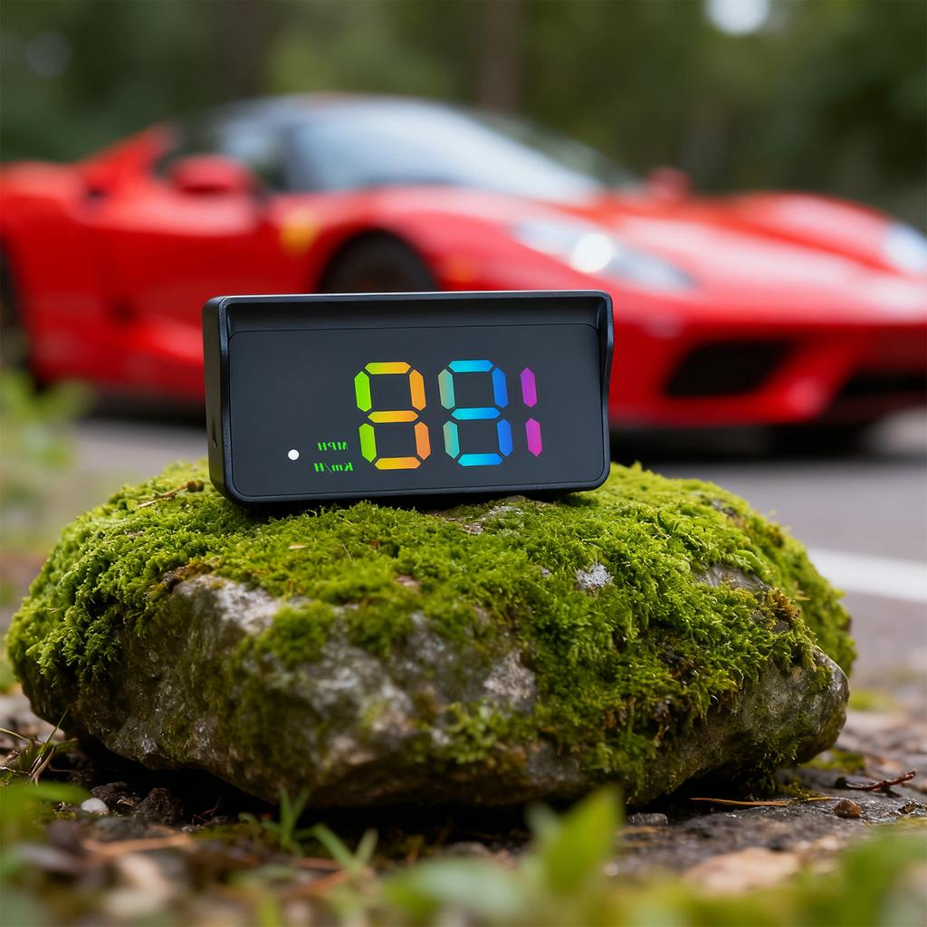 Head Up Display Universal GPS Digital Speedometer Automatic Brightness Adjustment for All Car Truck Plug and Play Auto Part